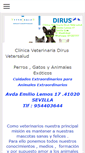 Mobile Screenshot of clinicaveterinariadirus.es
